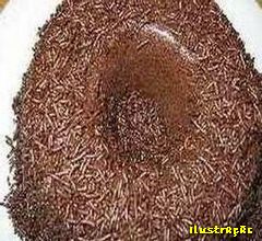 Brigadeir&atilde;o de Microondas, Ingredientes do Brigadeir&atilde;o de Microondas - 1 Lata de creme de leite, 3 Ovos, 1 Colher (sopa) de manteiga, 1 Lata de leite condensado