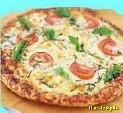 Pizza com Molho de Tomate, Ingredientes da Pizza com Molho de Tomate - 600g De farinha de trigo, 450ml De &aacute;gua (em temperatura ambiente), 1 Colher (sobremesa)