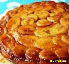 Tortinha de Banana, Ingredientes da Tortinha de Banana - 4 ovos, 4 bananas nanicas ou prata, 2 x&iacute;caras (ch&aacute;) de a&ccedil;&uacute;car