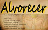 Poema - alvorecer