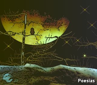 Poema 'Lua Sem Poeta' | Autor: Frankzeffi, O Que Seria da Lua Sem o Poeta, Seria Recalcada, Seria Crua, Nua e Sem Ber&ccedil;o, Virgem e sem Verso